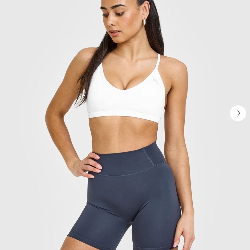Oner Active White Sports Bra